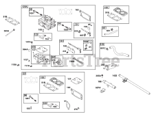 Briggs & Stratton 613477-0277-J1 - Briggs & Stratton Horizontal Engine