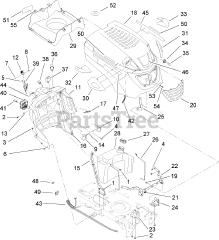 Toro 14AQ81RP748 (GT 2200) - Toro Garden Tractor (SN: 1B087H30130 & Above) (2007)