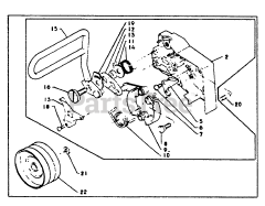 Echo CS-302 - Echo Chainsaw Chain Brake