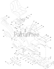 Toro 14AQ94RP848 (GT 2200) - Toro Garden Tractor (2010)