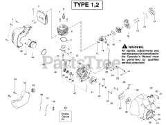 Weed Eater FL 26 - Weed Eater Featherlite String Trimmer, Type 2 (2009-03)
