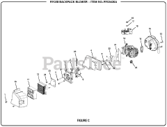 Ryobi RY 08420 A (090156003) - Ryobi Backpack Blower