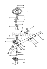 Wizard 12A-379B098 - Wizard Walk-Behind Mower (2001) (Western Auto) Transmission Assembly