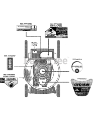 Yard-Man 11A-B22N701 - Yard-Man Walk-Behind Mower (2014)