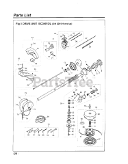RedMax BC 3401 DL - RedMax Brushcutter (SN: 200101 & Above)