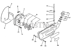 Echo PB-4500 - Echo Backpack Blower (SN: 0000000 - 0034075)