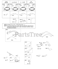 Briggs & Stratton 441777-0283-E1 - Briggs & Stratton Vertical Engine Alternators, Fuel Supply, Ignition