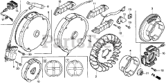 Honda GX160 K1 QX (GC02) - Honda Engine, Made in Japan (SN: GC02-2000001 - GC02-8669999) FLYWHEEL