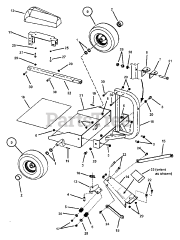 Snapper 7063080 - Snapper Stand/Sit Sulky Kit