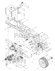 Yard-Man 13AU604H401 - Yard-Man Lawn Tractor (2001)