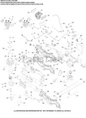 Kohler CV750-3005 - Kohler Command PRO Engine, Basic Version, 27hp, 20.1kW 08 Fuel System