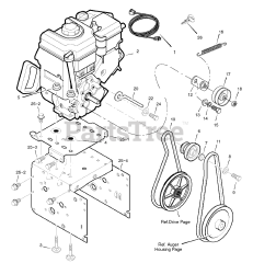 Murray 6291670x196 (1695426) - Murray Pro 29" Snow Thrower (2007)