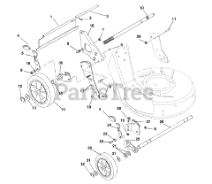 Ariens 911401 (LM 21 SW) - Ariens 21" Self-Propelled Walk-Behind Mower, 6.5hp Briggs & Stratton (SN: 000101 & Above)