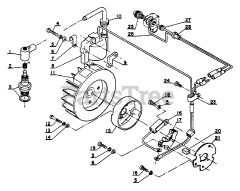 Echo SRM-302 ADX - Echo String Trimmer Ignition