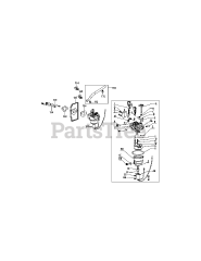 MTD 4P90JT - MTD Engine 4P90JT Carburetor Assembly