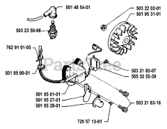 Husqvarna 22 R - Husqvarna String Trimmer (1986-10) Ignition/Flywheel