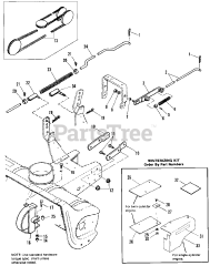 Simplicity 1690556 - Simplicity 36" & 42" Snow Thrower Hitch