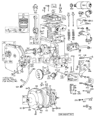 Briggs & Stratton 146401-1664-XX - Briggs & Stratton Horizontal Engine