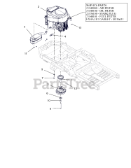 Ariens 915241 - Ariens Ikon-XL 60" Zero-Turn Mower, Kawasaki FR, CARB (SN: 035000 - 044999)