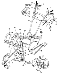 White Outdoor RB-530 (215-403-190) - White Outdoor Roto Boss Tiller (1985)