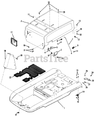 Toro A3-083201 (RR-832) - Toro Rear-Engine Riding Mower (1982)