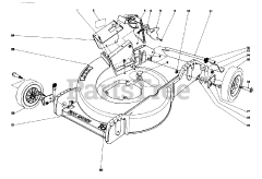 Toro 20798 - Toro Walk-Behind Mower (SN: 009000001 - 009999999) (1979)