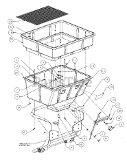 Cub Cadet 230 (39A-230-100) - Cub Cadet Salt Spreader att Hopper