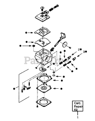 Weed Eater XT 85 - Weed Eater String Trimmer CARBURETOR WT-298A BREAKDOWN