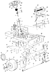 MTD 131-800H352 - MTD Lawn Tractor (1991) (Walmart)
