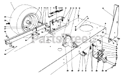 Toro 56150 (8-32) - Toro Professional Rear-Engine Riding Mower (SN: 007000001 - 007999999) (1987) Rear Axle Assembly