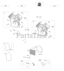 Briggs & Stratton 614277-0001-G1 - Briggs & Stratton Horizontal Engine