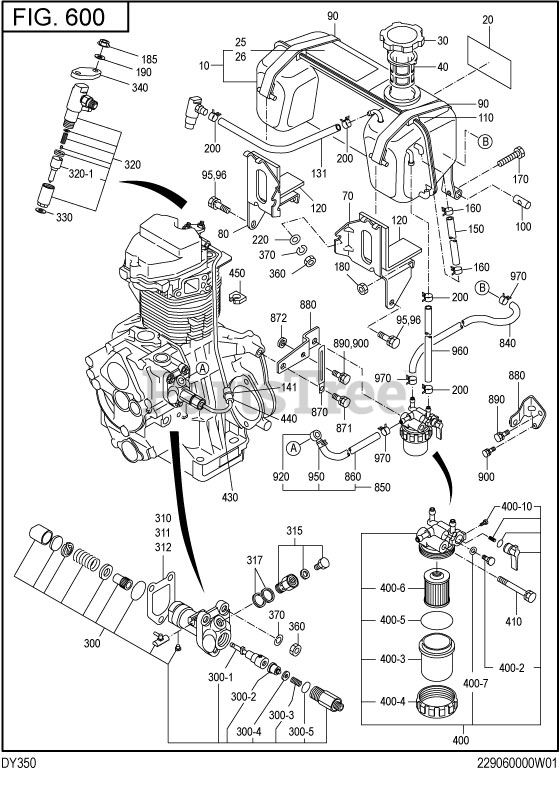 Subaru Robin DY350DS0010 DY35