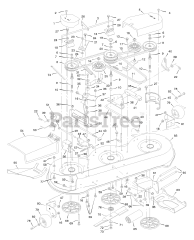 Briggs & Stratton 46378x62A - Briggs & Stratton 46" Garden Tractor (1996) (Home Base)