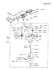 Kawasaki FB460V-AS27 - Kawasaki Engine CARBURETOR