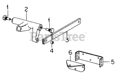Cub Cadet 1712 (145-782-100) - Cub Cadet Garden Tractor Sleeve Hitch-SN 719999 &amp; Below