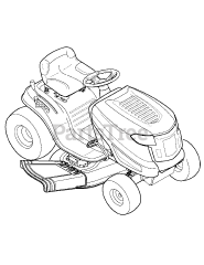Yard-Man 13AO785T055 - Yard-Man Lawn Tractor (2012)