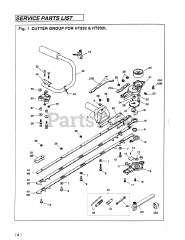 RedMax HT 232 - RedMax Hedge Trimmer (1992-12)