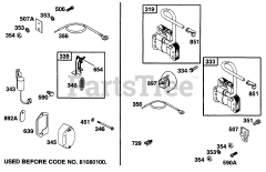 Briggs & Stratton 233451-2530-01 - Briggs & Stratton Horizontal Engine Elect