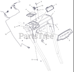 Ariens 926518 (PB 36) - Ariens Hydro 36" Power Brush, Subaru (SN: 001000 - 001999)