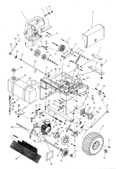 Ferris ProCut Walker (PCW4812K) - Ferris ProCut Walker Series 48" Walk-Behind Mower, Kohler