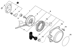 Echo RM-4300 - Echo Backpack Brush Cutter (SN: T85126001001 - T85126999999) Starter