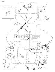 Husqvarna CT 126 (960410085-01) - Husqvarna 30" Lawn Tractor (2010-01) ELECTRICAL