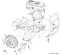 Poulan Pro PR RT875 X - Poulan Pro Tiller (2007-01)