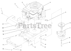 Toro 72047 (265-6) - Toro Lawn & Garden Tractor (SN: 099000001 - 099999999) (1999)