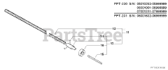 Echo PPT-230 - Echo Pole Saw (SN: 06001001 - 06999999)