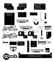 Exmark LZ30KC665 - Exmark 66