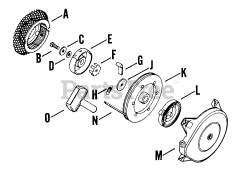 Kohler K91-4042E - Kohler K-Series Engine, Basic Version, 4hp, 3kW Retractable Starter 0201010315