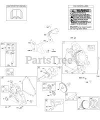Briggs & Stratton 21A416-0113-E1 - Briggs & Stratton Horizontal Engine
