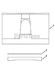 Cub Cadet 201 (39B-201-100) - Cub Cadet Utility Vehicle Soft Roof & Rear Window att 39B-201 Soft Roof &amp; Rear Window
