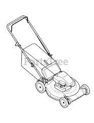 MTD 11A-436A004 - MTD Gold Walk-Behind Mower (2010)